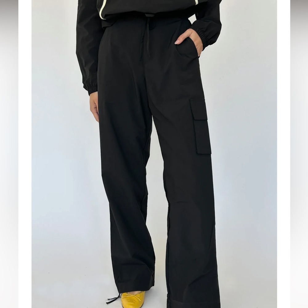 Donni Nylon Cargo Pant